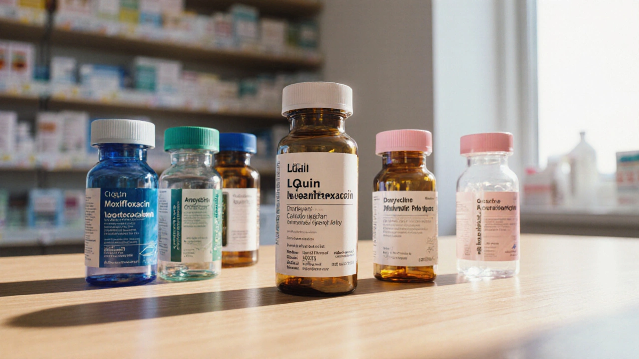 Lquin (Levofloxacin) vs. Other Antibiotics: A Practical Comparison